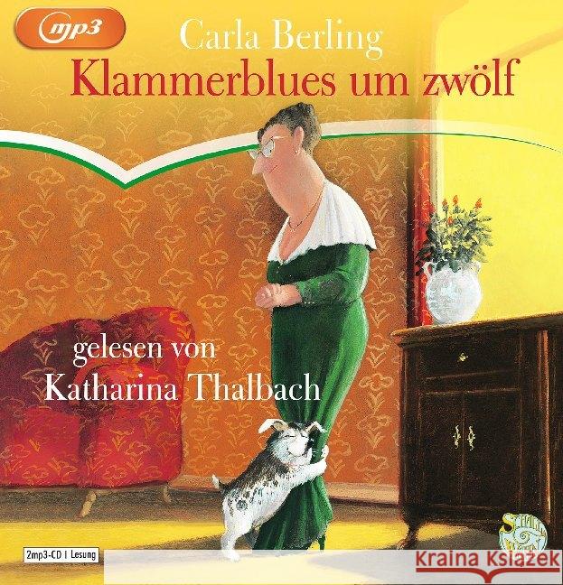 Klammerblues um zwölf, 2 Audio, Berling, Carla 9783837153682