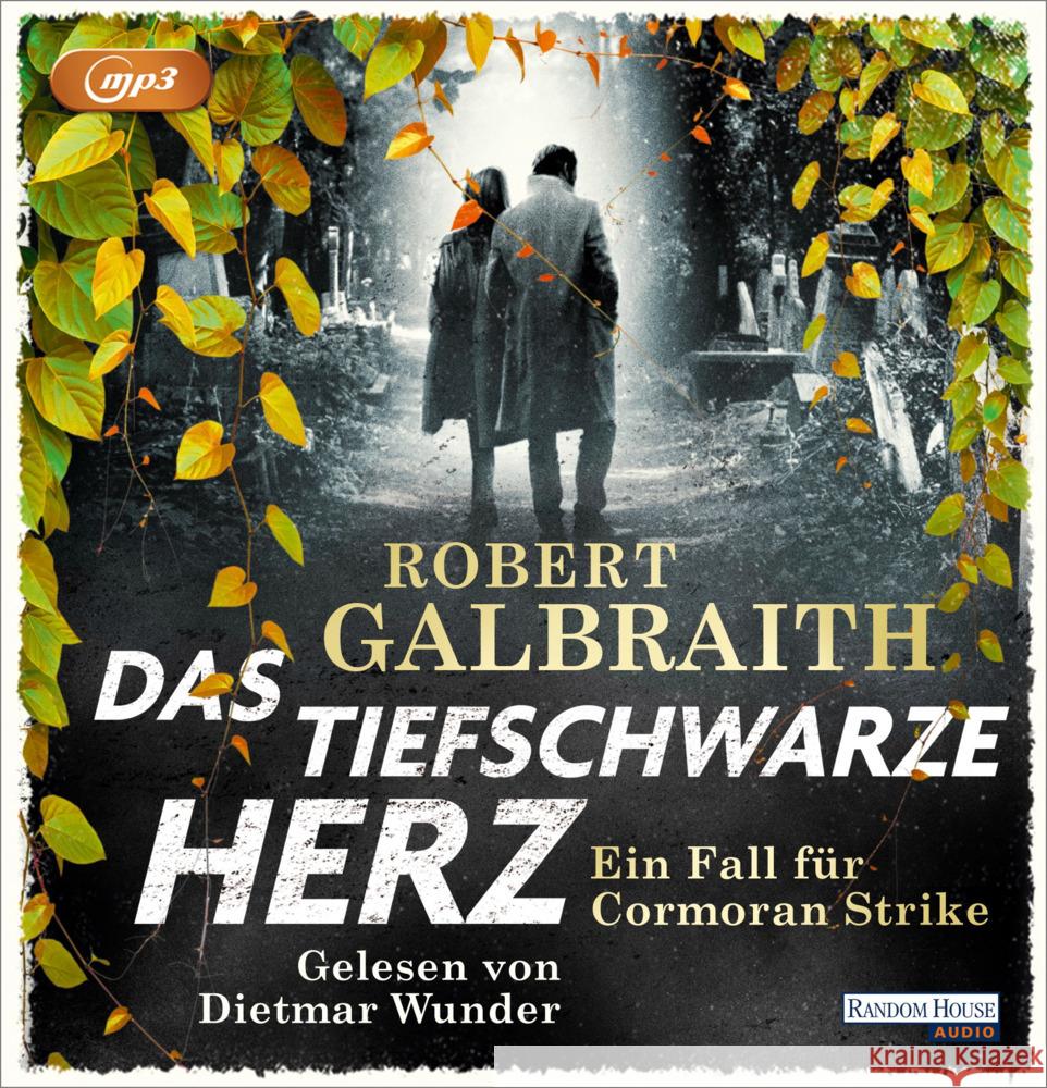 Das tiefschwarze Herz, 4 Audio-CD, 4 MP3 Galbraith, Robert 9783837163148 Random House Audio