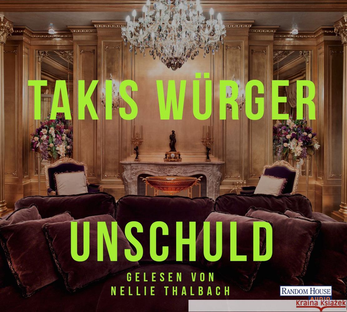 Unschuld, 6 Audio-CD Würger, Takis 9783837163230 Random House Audio