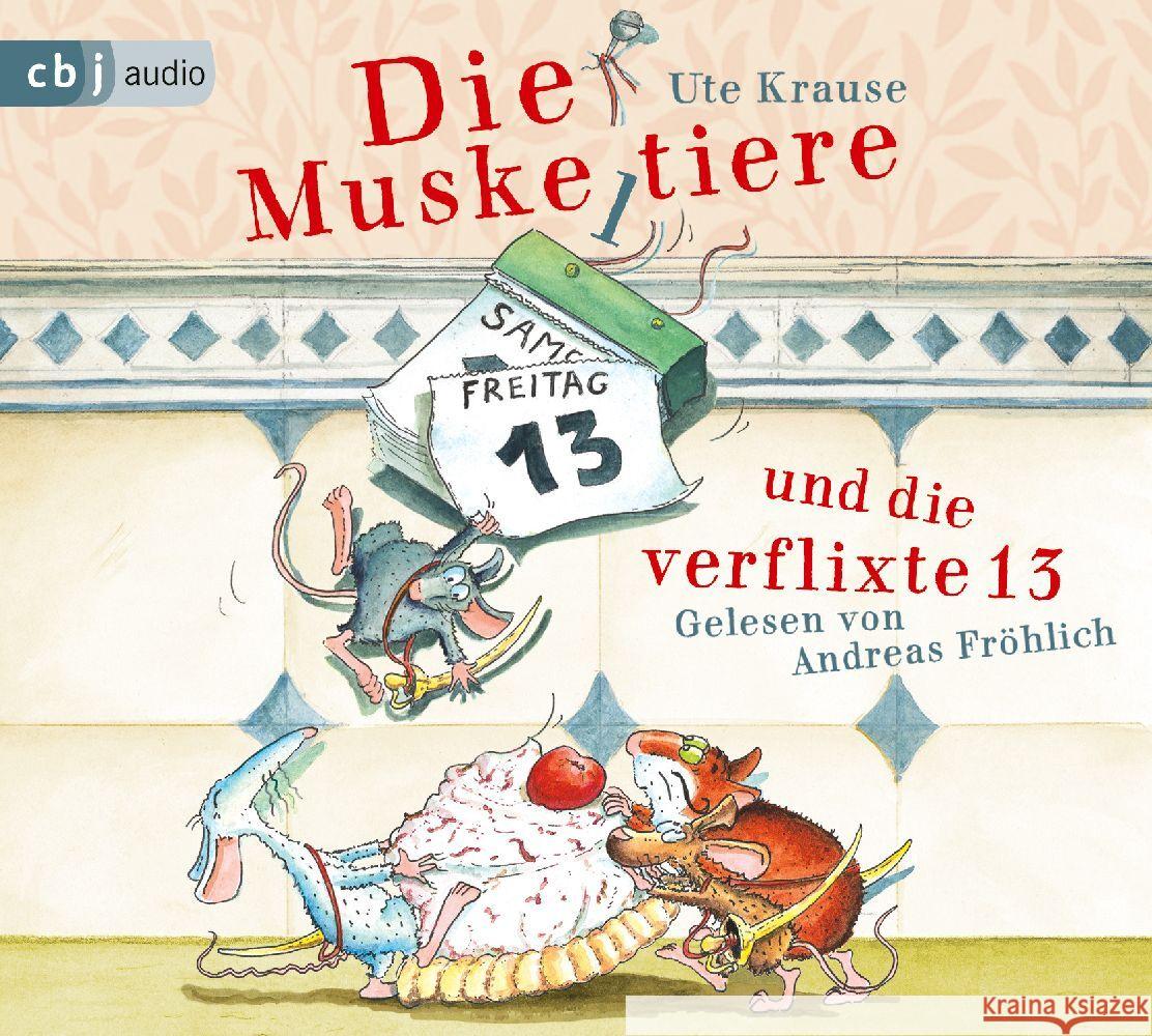 Die Muskeltiere und die verflixte 13, 3 Audio-CD Krause, Ute 9783837165272