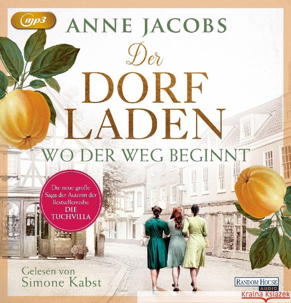 Der Dorfladen - Wo der Weg beginnt, 2 Audio-CD, 2 MP3 Jacobs, Anne 9783837165791 Random House Audio