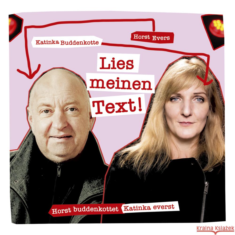 Lies meinen Text, 2 Audio-CD Evers, Horst, Buddenkotte, Katinka 9783837166163