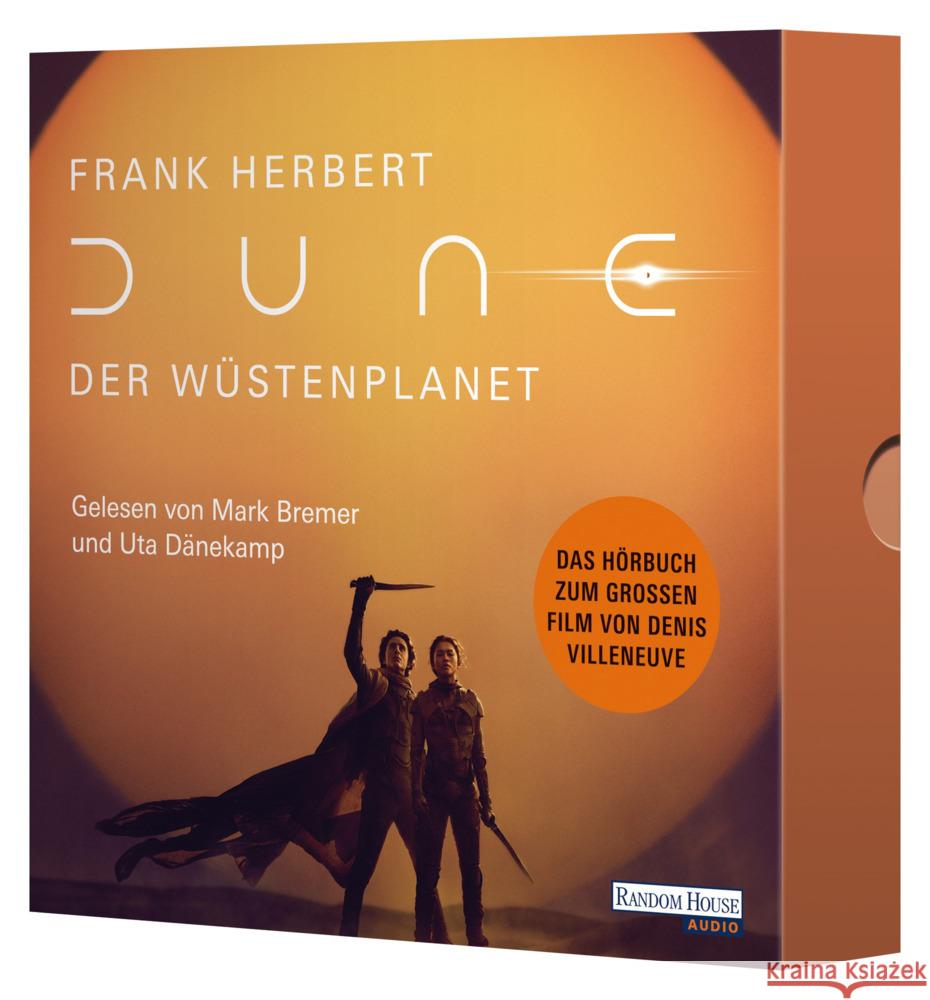 Dune - Der Wüstenplanet, 4 Audio-CD, 4 MP3 Herbert, Frank 9783837166972