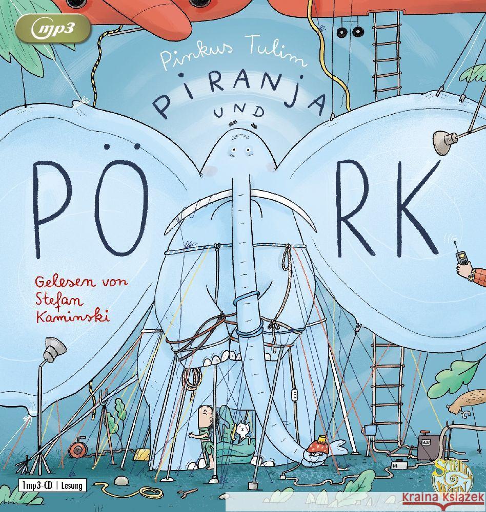 Piranja & Pörk, 1 Audio-CD, 1 MP3 Tulim, Pinkus 9783837167009