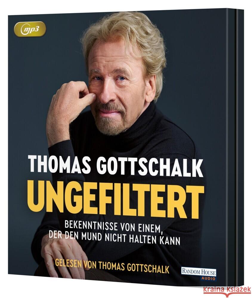 Ungefiltert, 2 Audio-CD, 2 MP3 Gottschalk, Thomas 9783837168655