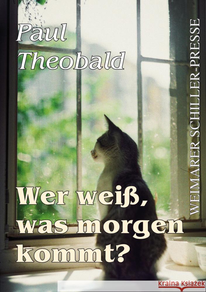 Wer weiß, was morgen ist? Theobald, Paul 9783837228359