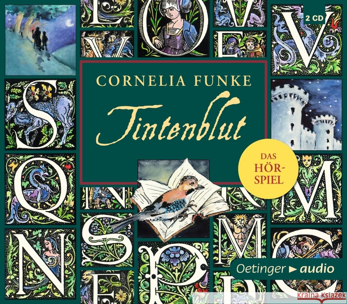 Tintenblut, 2 Audio-CDs : Das Hörspiel Funke, Cornelia 9783837307610