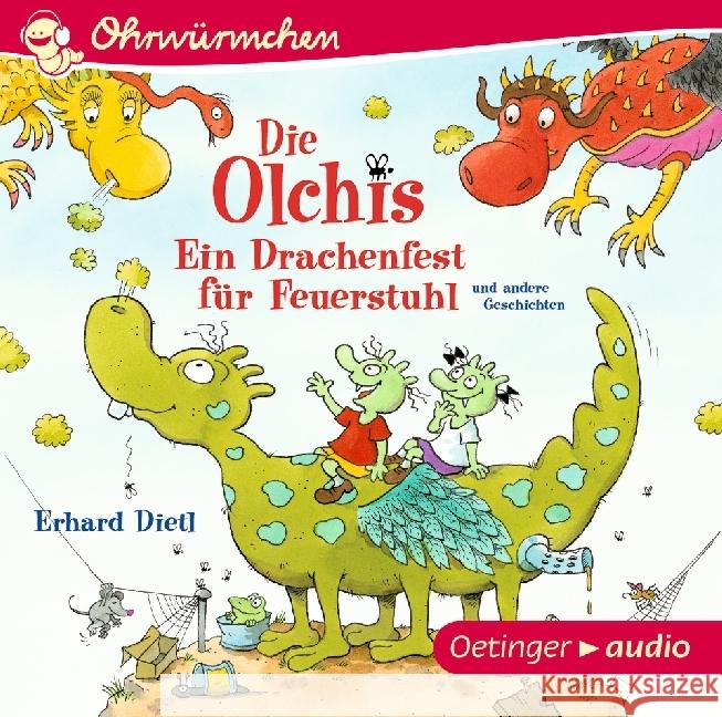 Die Olchis - Ein Drachenfest für Feuerstuhl und andere Geschichten, 1 Audio-CD Dietl, Erhard 9783837308518