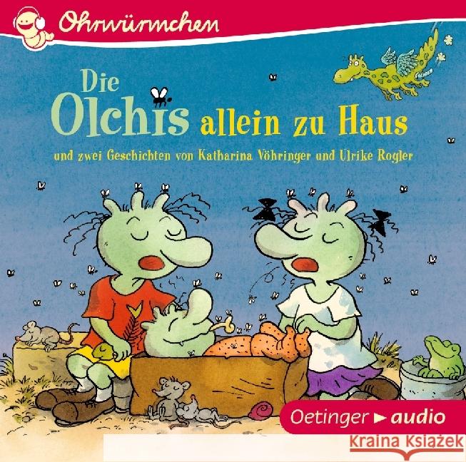 Die Olchis allein zu Haus und zwei Geschichten, Audio-CD : Ungekürzte Lesungen Dietl, Erhard; Vöhringer, Katharina; Rogler, Ulrike 9783837308587 Oetinger Media