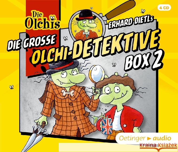 Die große Olchi-Detektive Box. Tl.2, 4 Audio-CDs : Hörspiele, Musikdarbietung/Musical/Oper. CD Standard Audio Format Iland-Olschewski, Barbara; Dietl, Erhard 9783837310269 Oetinger Media