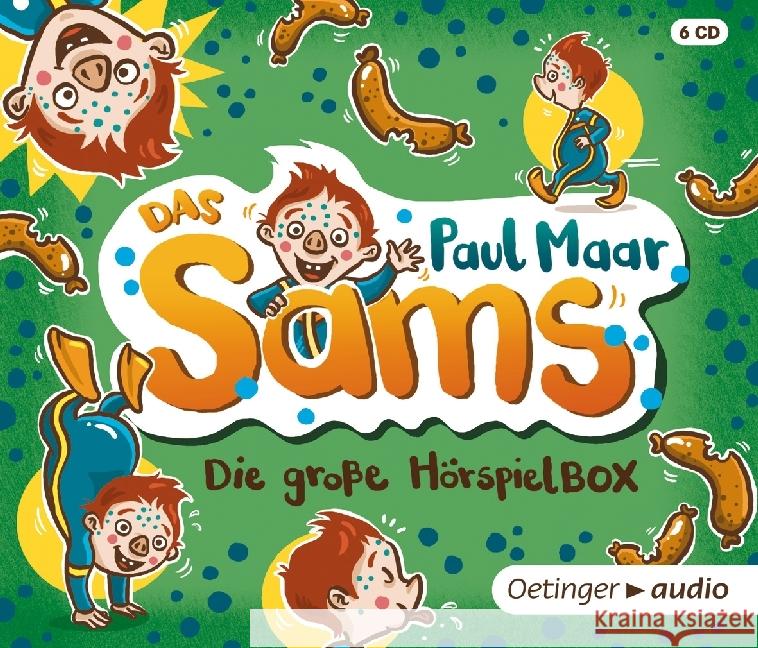 Das Sams. Die große Hörspielbox, 6 Audio-CDs : 6 Hörspiele Maar, Paul 9783837310276