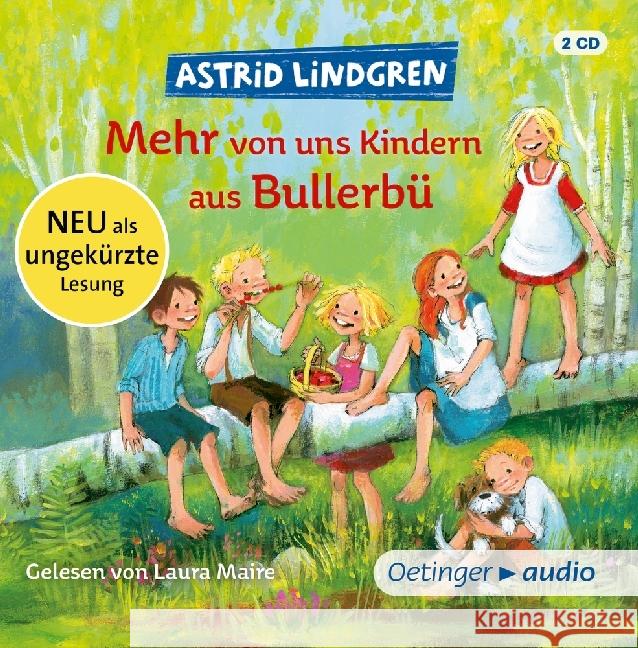 Mehr von uns Kindern aus Bullerbü, 2 Audio-CDs : (2 CD), Musikdarbietung/Musical/Oper. CD Standard Audio Format Lindgren, Astrid 9783837311051