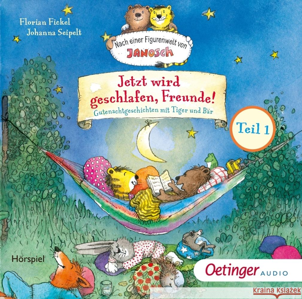 Jetzt wird geschlafen, Freunde!. Tl.1, 1 Audio-CD  9783837311655 Oetinger Media