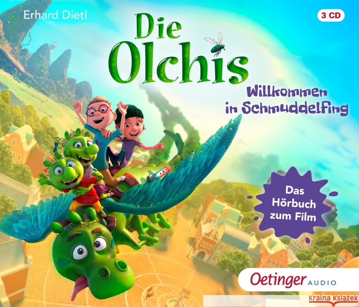 Die Olchis. Willkommen in Schmuddelfing, 3 Audio-CDs Dietl, Erhard 9783837311754 Oetinger Media GmbH