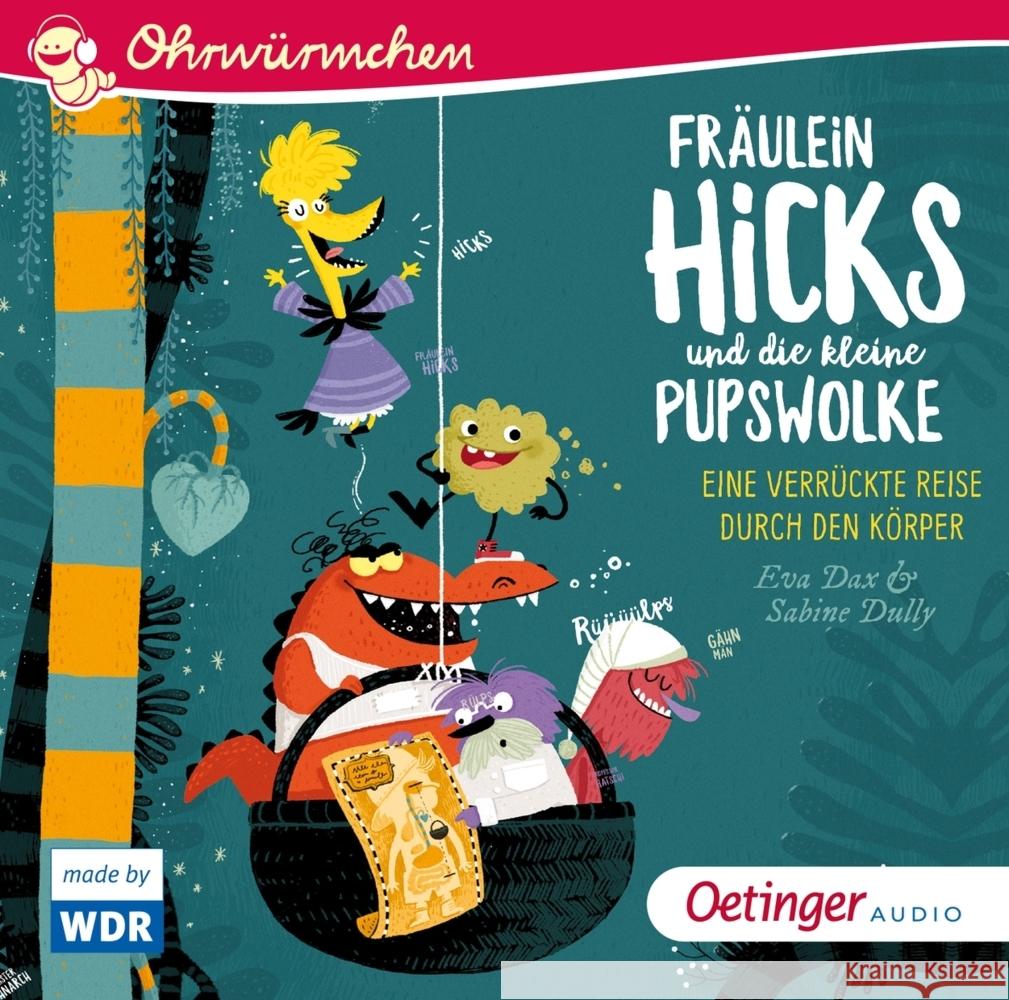 Fräulein Hicks und die kleine Pupswolke, 1 Audio-CD Dax, Eva 9783837311860 OEM