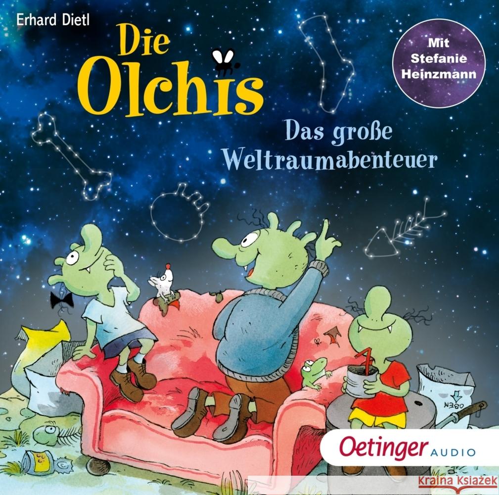 Die Olchis. Das große Weltraumabenteuer, 1 Audio-CD Dietl, Erhard 9783837311938 OEM