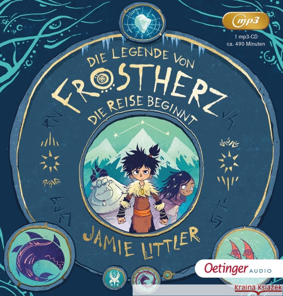 Die Legende von Frostherz 1. Die Reise beginnt, 1 Audio-CD, MP3 Littler, Jamie 9783837312041
