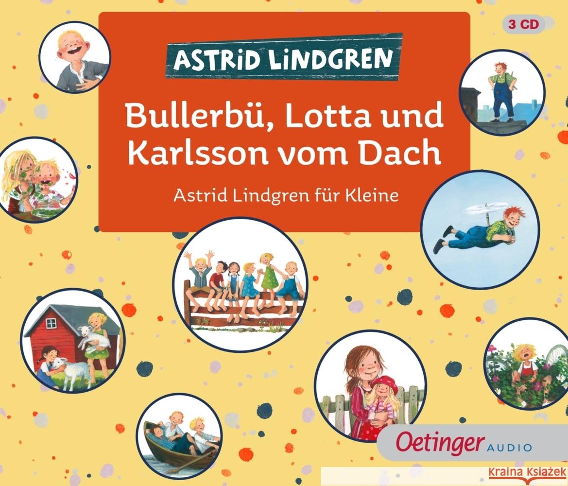 Bullerbü, Lotta und Karlsson vom Dach Lindgren, Astrid 9783837391657