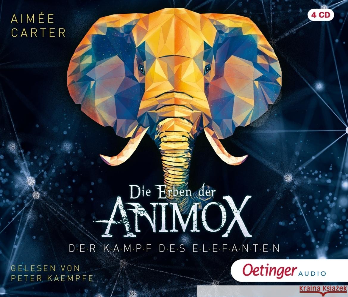 Die Erben der Animox 3. Der Kampf des Elefanten Carter, Aimée 9783837391688 Oetinger Media