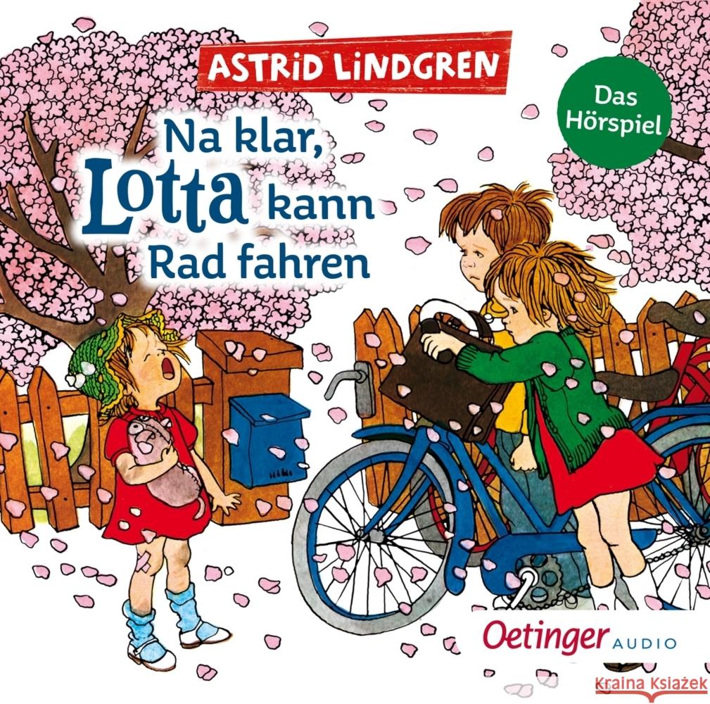 Na klar, Lotta kann Rad fahren, 1 Audio-CD Lindgren, Astrid 9783837392760