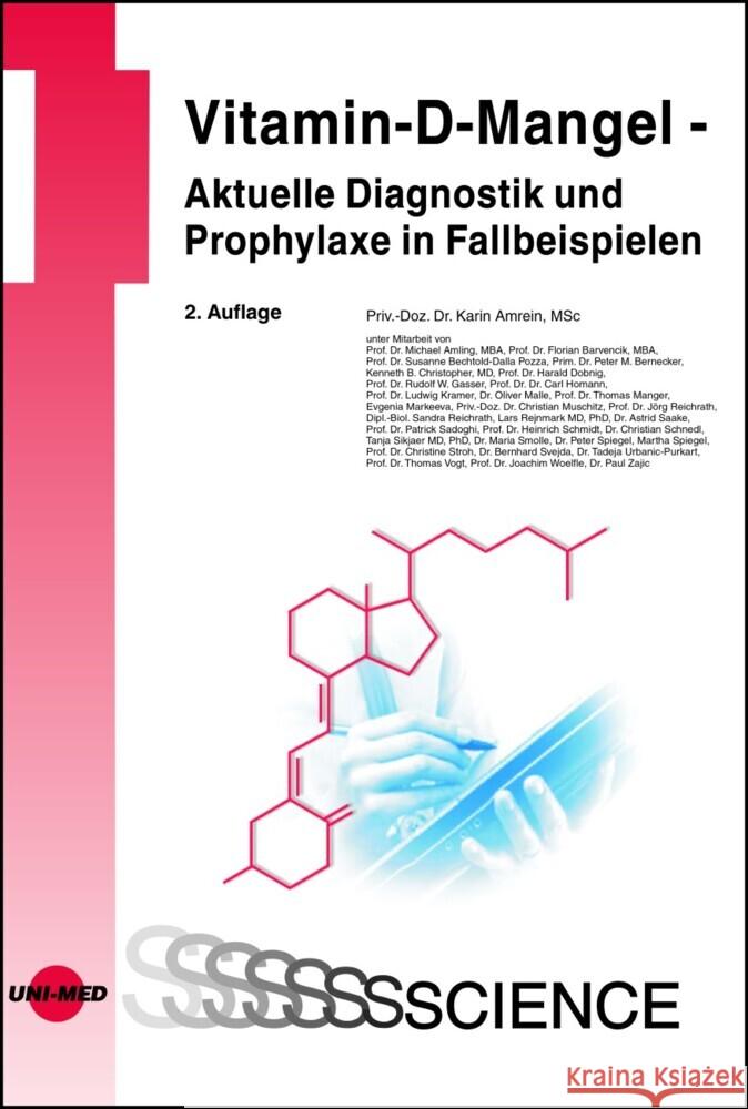 Vitamin-D-Mangel - Aktuelle Diagnostik und Prophylaxe in Fallbeispielen Amrein, Karin 9783837415742 UNI-MED, Bremen