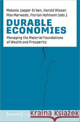 Durable Economies  9783837663969 transcript Verlag