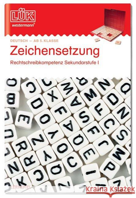 Luk Lernspiele: Komma - und Zeichensetzung  9783837708868 Westermann Lernspielverlag GmbH