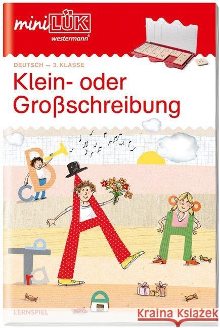 Klein- oder Großschreibung: Rechtschreibung ab Klasse 3 Wagner, Christiane; Judith, Heiko 9783837741919 Westermann Lernspielverlag