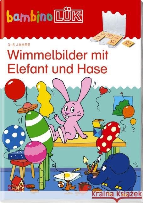 Wimmelbilder mit Elefant und Hase Junga, Michael 9783837776713