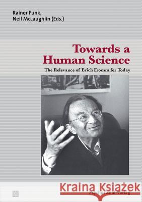 Towards a Human Science Anderson, Kevin 9783837925357 Psychosozial-Verlag