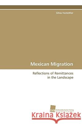 Mexican Migration Silvia Hostettler 9783838104430 Sudwestdeutscher Verlag Fur Hochschulschrifte