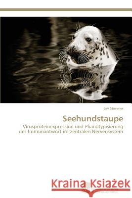 Seehundstaupe Stimmer Lev 9783838131764 Sudwestdeutscher Verlag Fur Hochschulschrifte