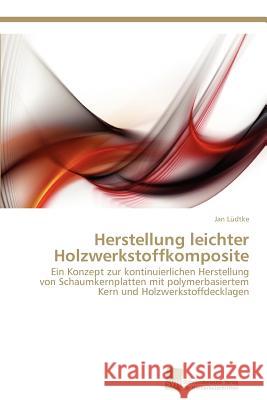 Herstellung leichter Holzwerkstoffkomposite Lüdtke, Jan 9783838133232 S Dwestdeutscher Verlag F R Hochschulschrifte