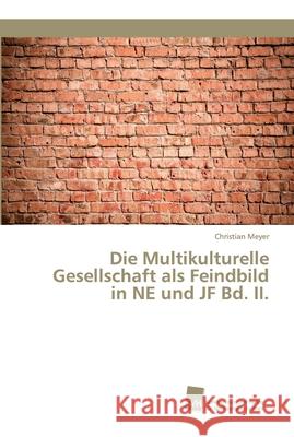 Die Multikulturelle Gesellschaft als Feindbild in NE und JF Bd. II. Meyer, Christian 9783838138114 Südwestdeutscher Verlag für Hochschulschrifte