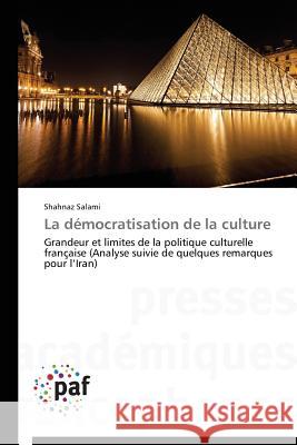 La Démocratisation de la Culture Salami-S 9783838148366