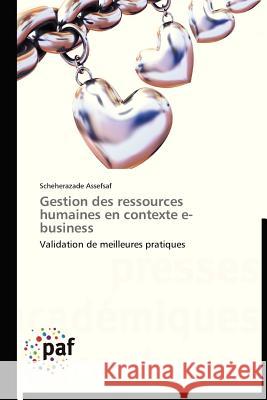 Gestion Des Ressources Humaines En Contexte E-Business  9783838175690 Presses Academiques Francophones