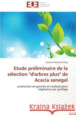 Etude Préliminaire de la Sélection 