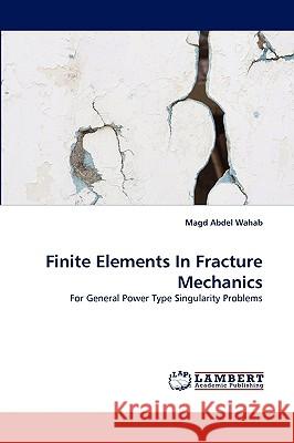 Finite Elements In Fracture Mechanics Abdel Wahab, Magd 9783838304014