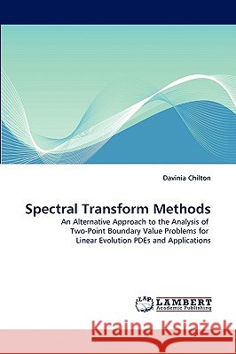 Spectral Transform Methods Davinia Chilton 9783838320625