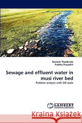 Sewage and Effluent Water in Musi River Bed Ramesh Thatikunta, Prabhu Prasadini 9783838321431 LAP Lambert Academic Publishing