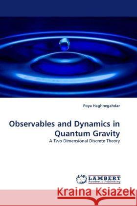 Observables and Dynamics in Quantum Gravity : A Two Dimensional Discrete Theory Haghnegahdar, Poya 9783838327808 LAP Lambert Academic Publishing