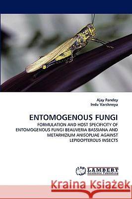 Entomogenous Fungi Ajay Pandey, Indu Varshneya 9783838349763