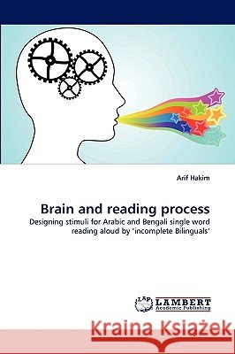 Brain and reading process Arif Hakim 9783838367675