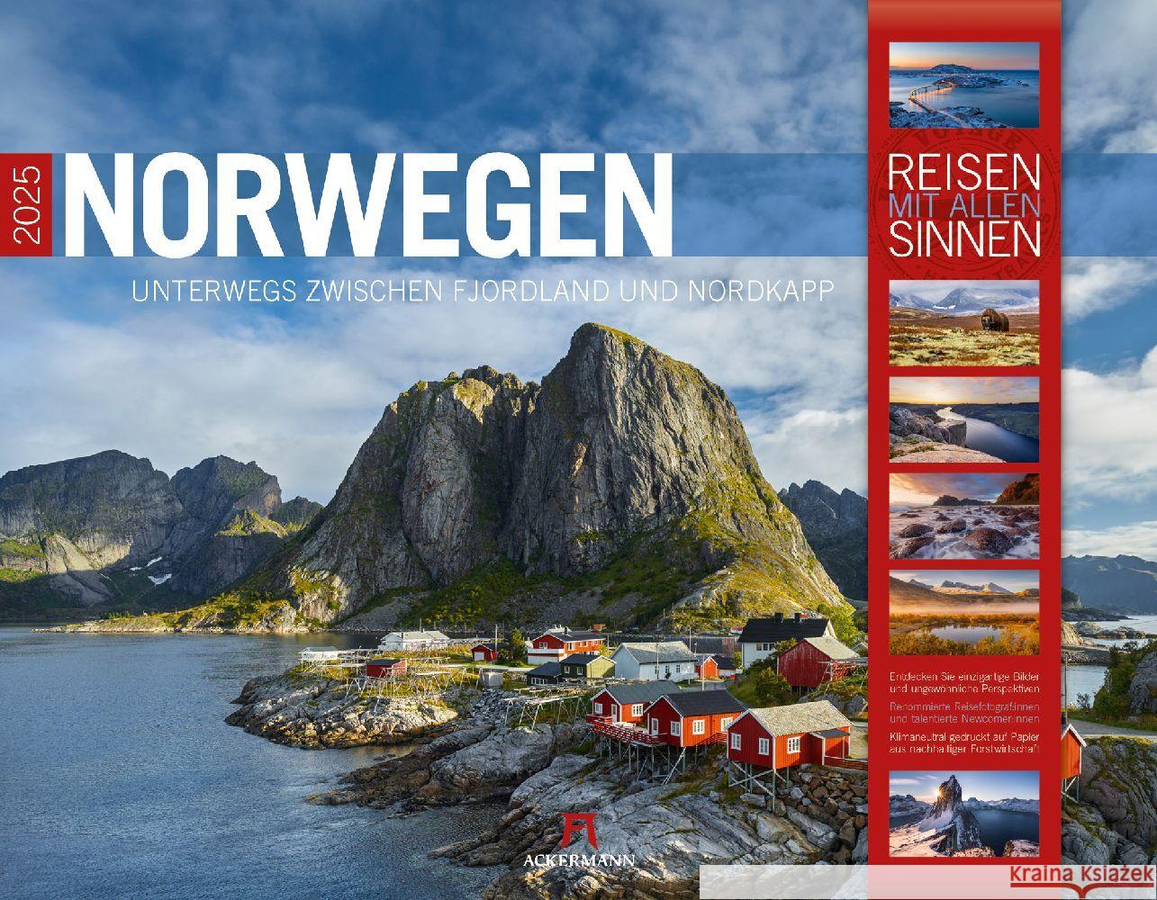 Norwegen - Unterwegs zwischen Fjordland und Nordkapp Kalender 2025 Ackermann Kunstverlag 9783838425467