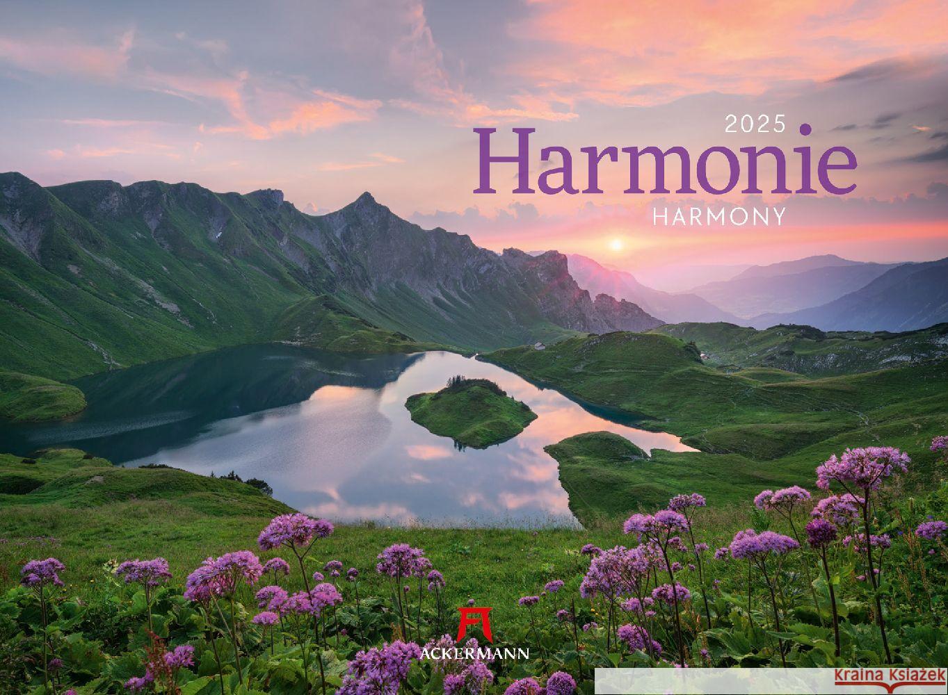 Harmonie Kalender 2025 Ackermann Kunstverlag 9783838425801