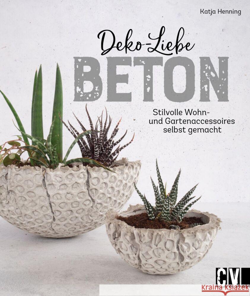 Deko-Liebe Beton Henning, Katja 9783838838267