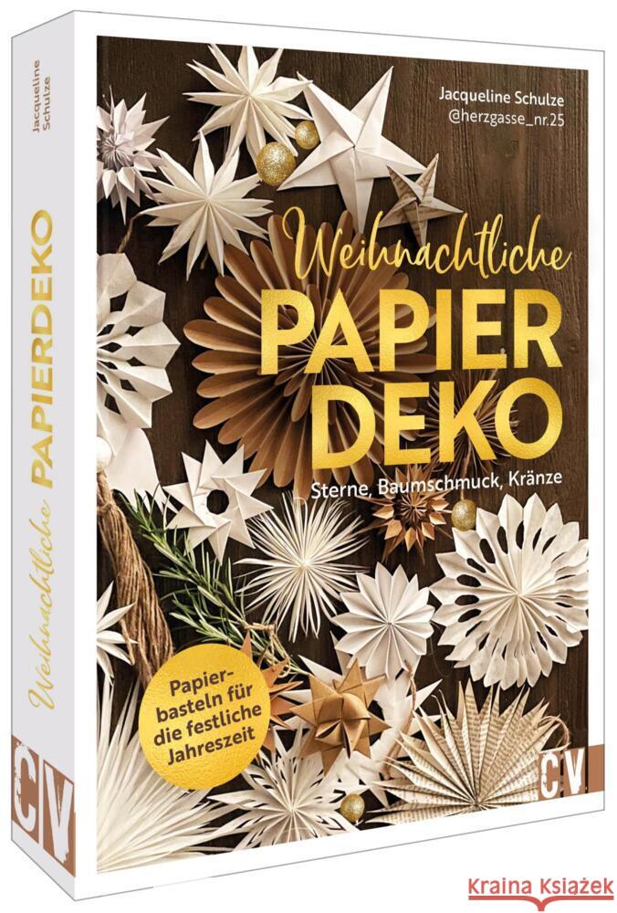 Weihnachtliche Papierdeko Schulze, Jacqueline 9783838839431