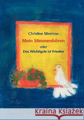 Mein Stimmenhören: oder Das Wichtigste ist Frieden Meerow, Christine 9783839174364 Books on Demand