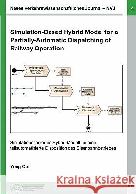 Neues verkehrswissenschaftliches Journal NVJ - Ausgabe 4: Simulantion-Based Hybrid Model for a Partially-Automatic Dispatching of Railway Operation Yong Cui 9783839175958