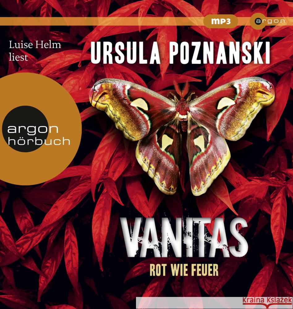 Vanitas - Rot wie Feuer, 2 Audio-CD, 2 MP3 Poznanski, Ursula 9783839817230 Argon Verlag